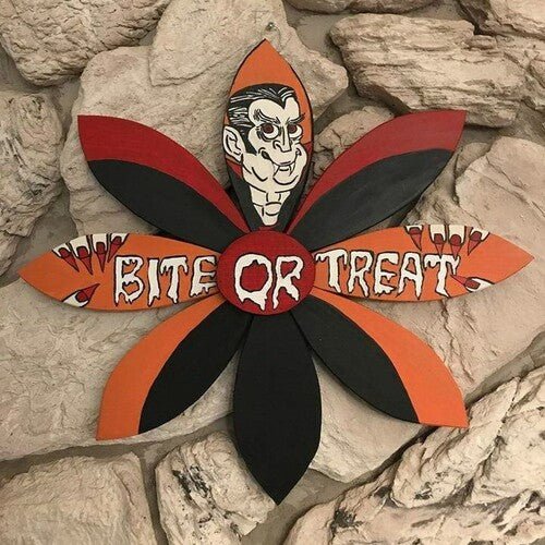 Wooden Flower Art -Halloween Decoration-door decoration