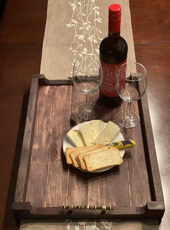 Rustic Wood Serving Trays | Handcrafted Home Decor & Gifts