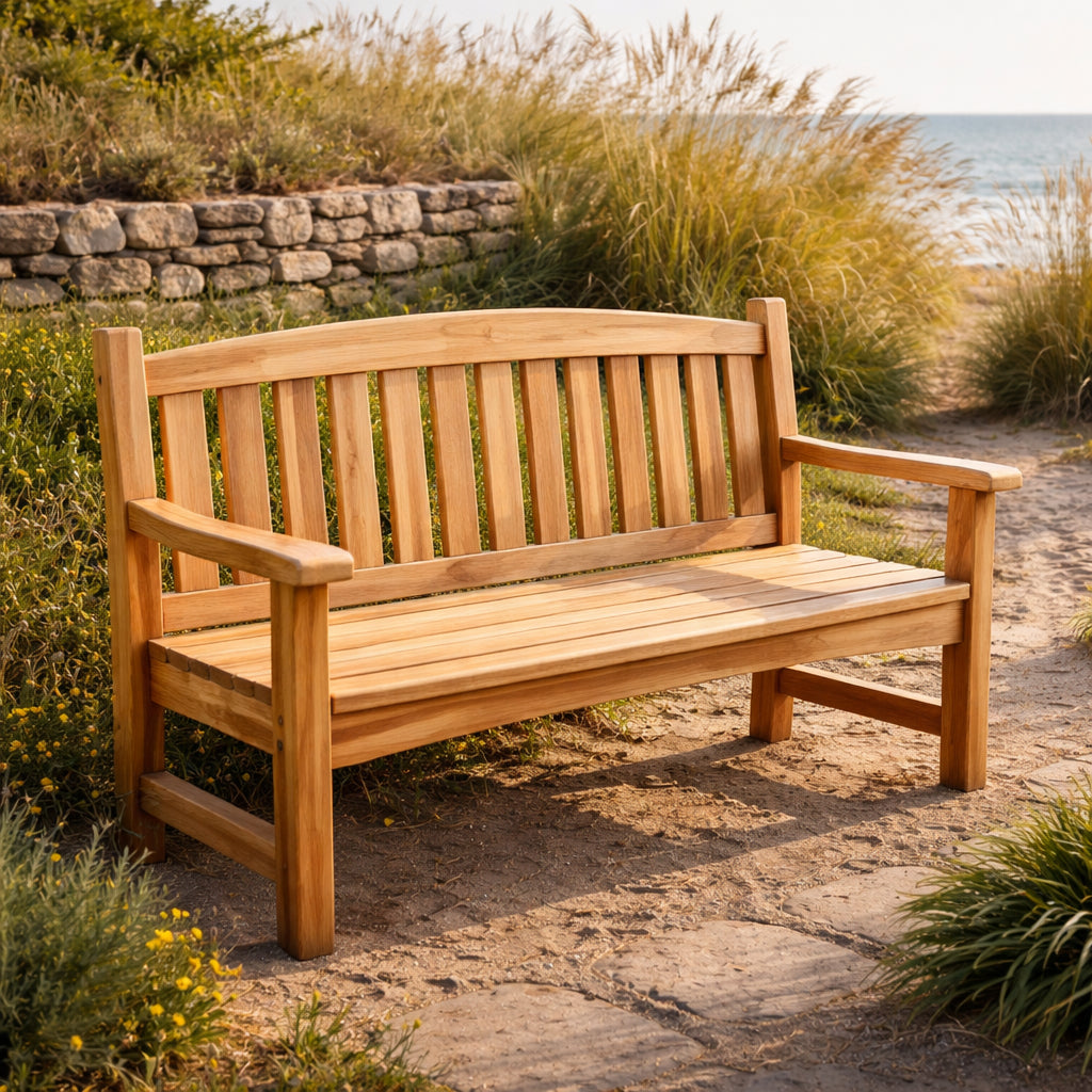 Choosing the Best Wood for an Outdoor Garden Bench: A Coastal Craftsmanship Guide