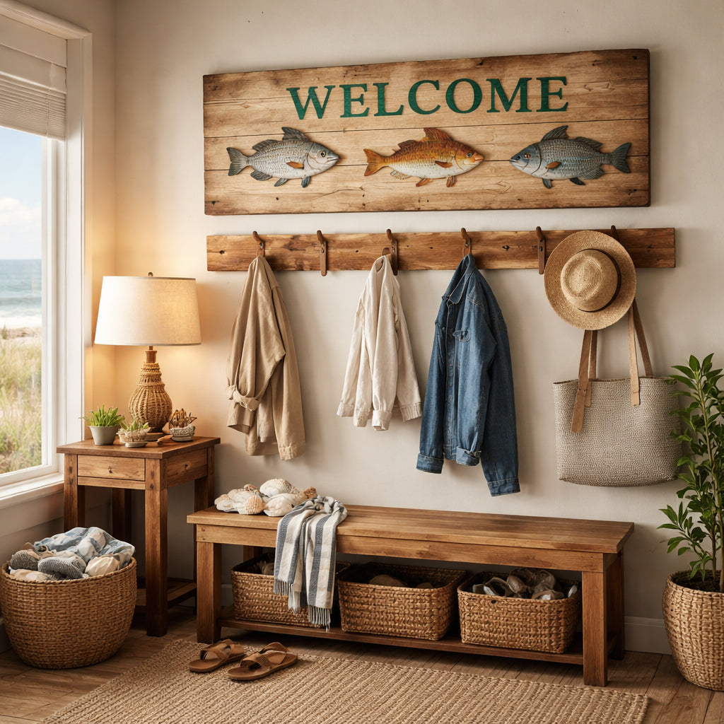Coastal Wood Decor for Entryway: A Maritime Guide to Handcrafted Style