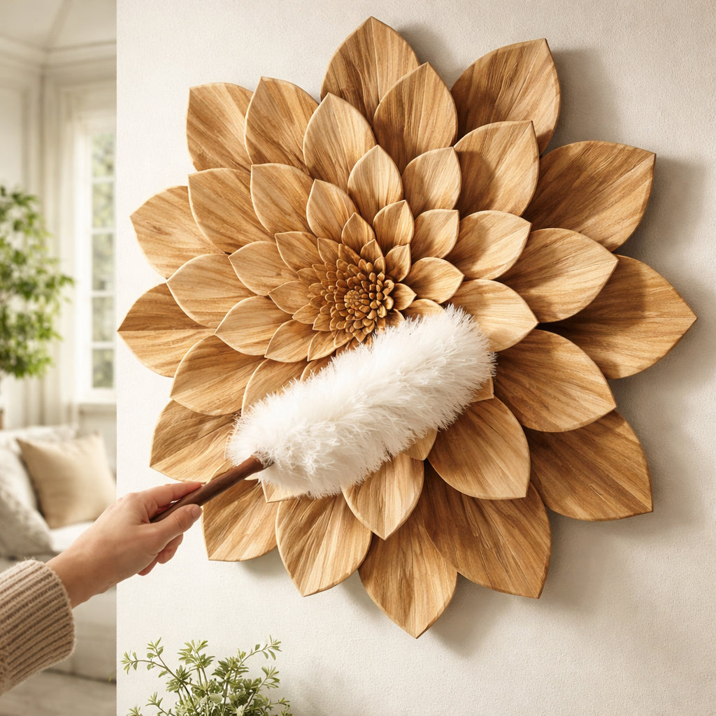 How to Care for Wooden Flower Wall Art: A Warm Maritime Guide