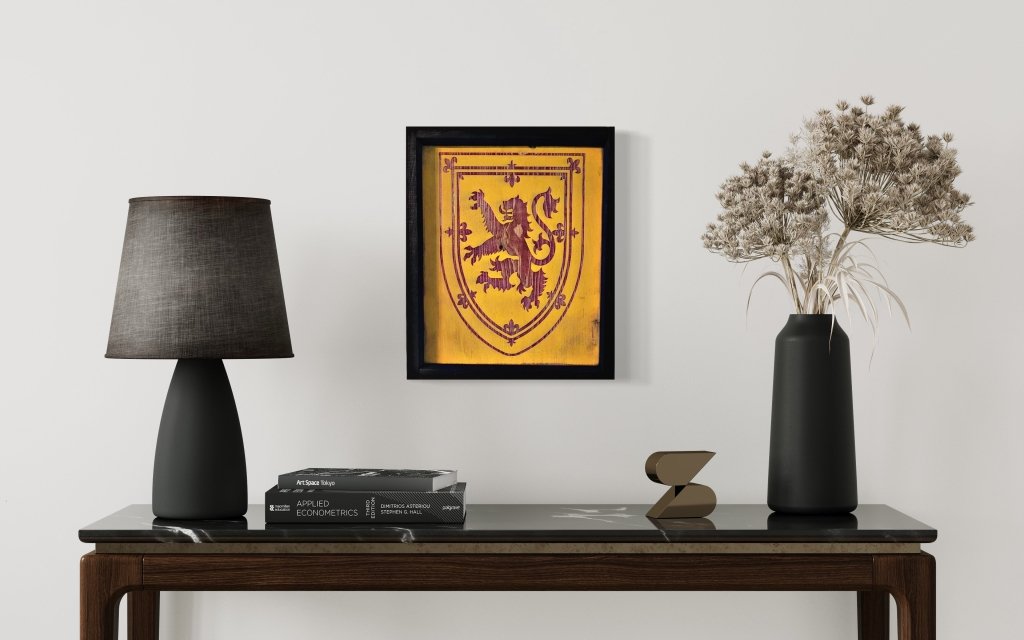 Laser Engraved Coat of Arms Embracing the Spirit of Nova Scotia