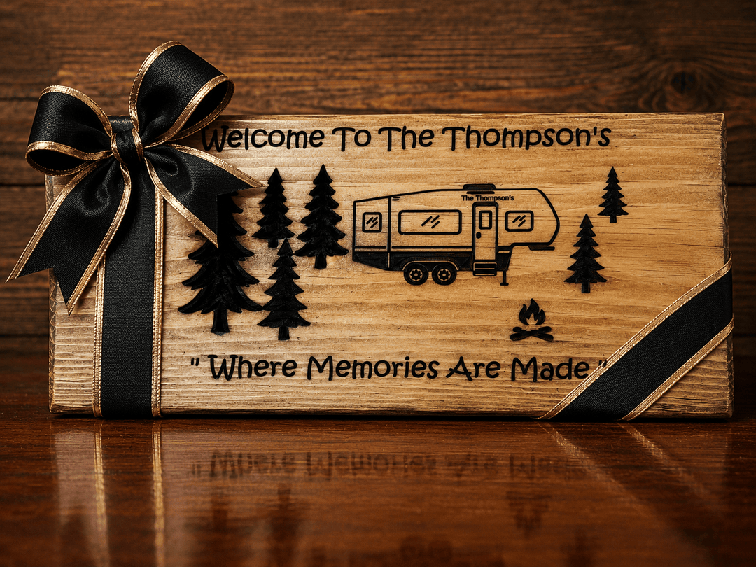 Custom Wooden Signs | Laser Engraved From Your Photo | Handmade in Nova Scotia