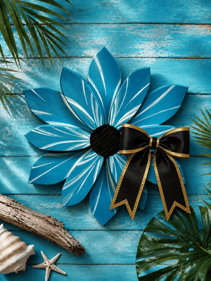16" Wooden Sunflower Wall &amp; Door Decor | Handmade in Nova Scotia