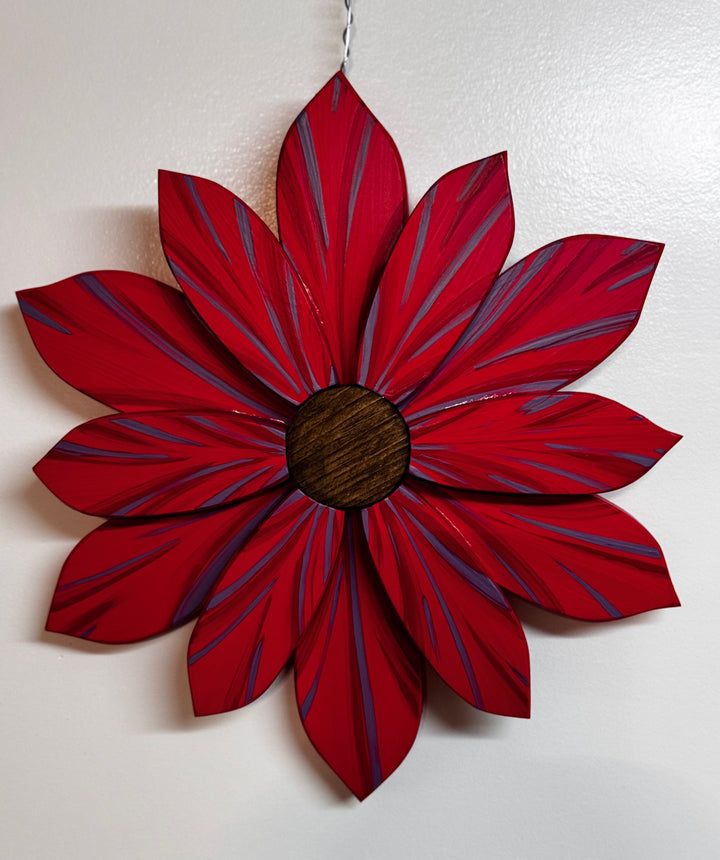 16" Wooden Sunflower Wall &amp; Door Decor | Handmade in Nova Scotia