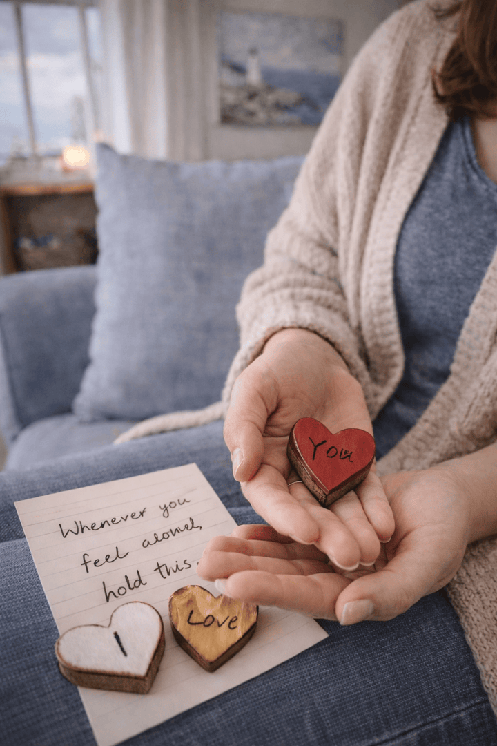I Love You Wooden Pocket Hearts – Romantic Gifts &amp; Wedding Favors