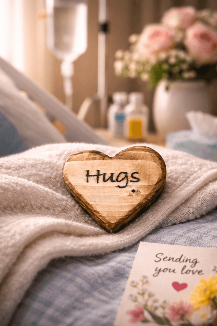 Pocket Hug Heart – Wooden Love Keepsake Gift