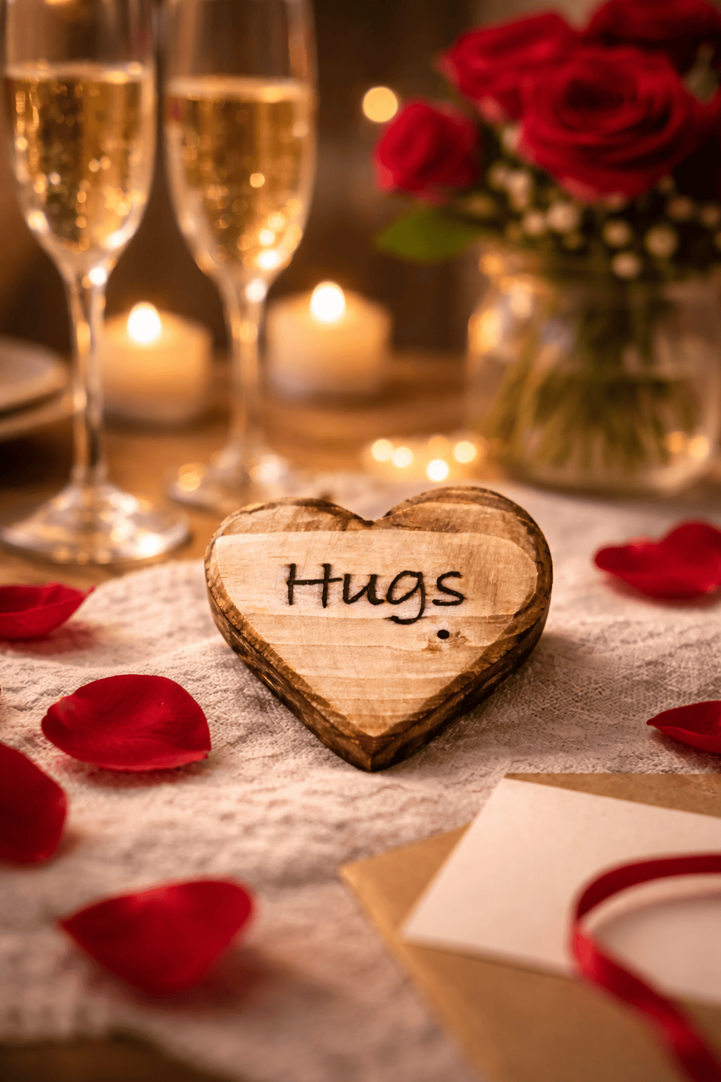 Pocket Hug Heart – Wooden Love Keepsake Gift