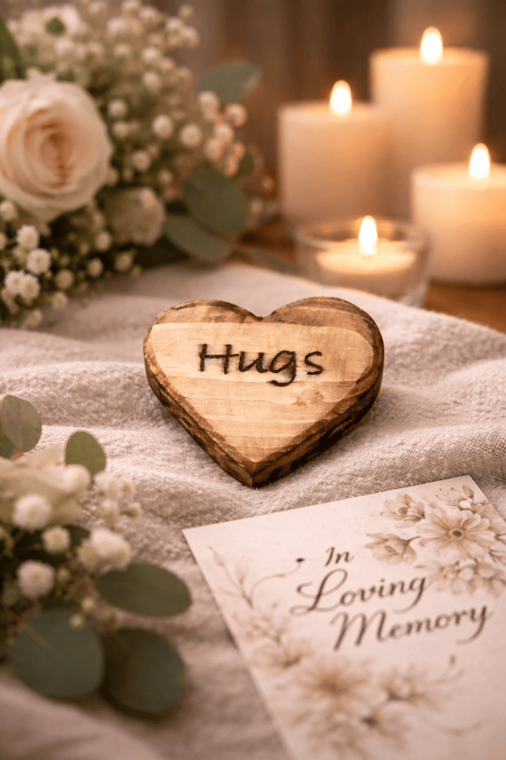 Pocket Hug Heart – Wooden Love Keepsake Gift