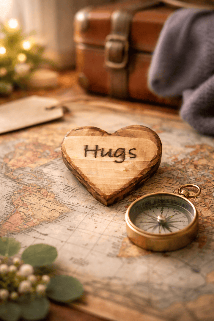 Pocket Hug Heart – Wooden Love Keepsake Gift