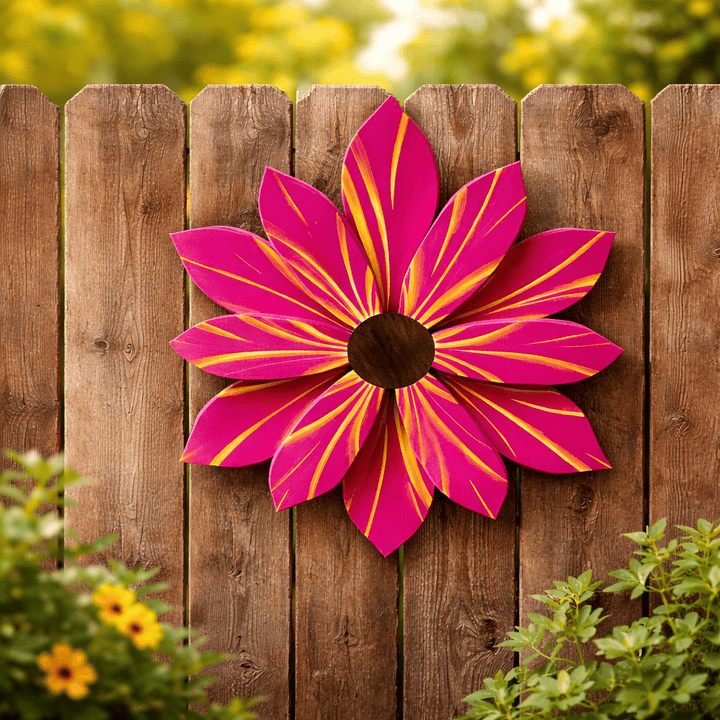 16" Wooden Sunflower Wall &amp; Door Decor | Handmade in Nova Scotia