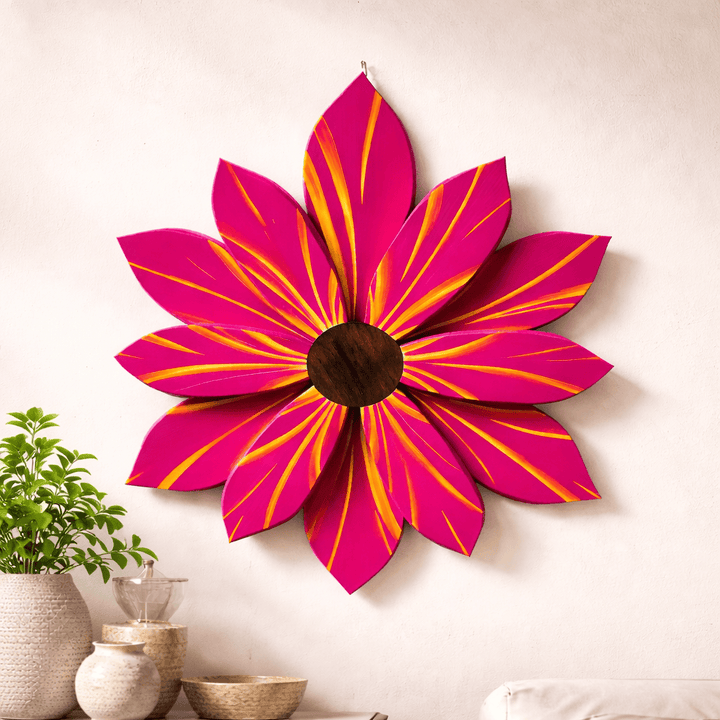 16" Wooden Sunflower Wall &amp; Door Decor | Handmade in Nova Scotia