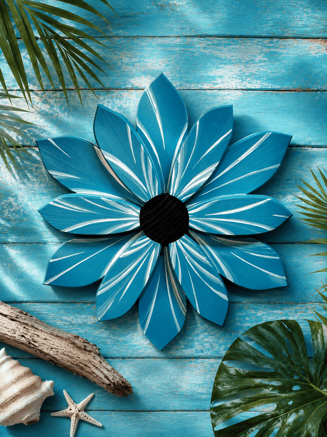 16" Wooden Sunflower Wall &amp; Door Decor | Handmade in Nova Scotia