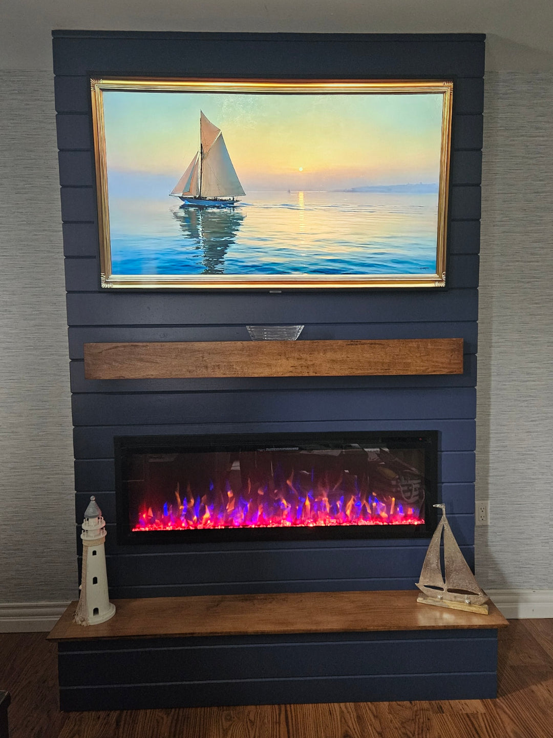 Handcrafted Rustic Wood Fireplace Mantels | Custom Floating Mantels Made in Nova Scotia