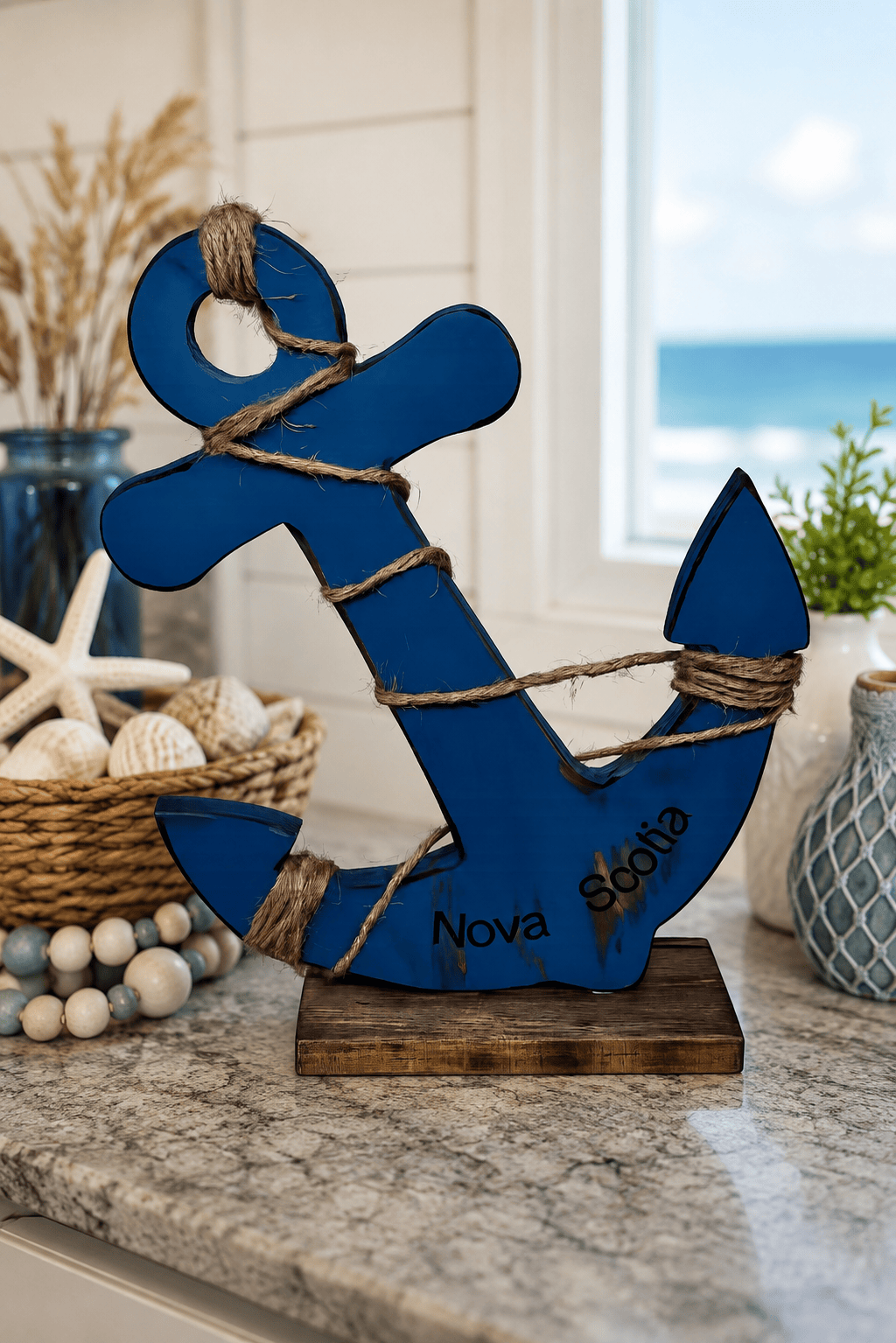 Rustic Standing Anchors | Nova Scotia Nautical Décor | Made in NS