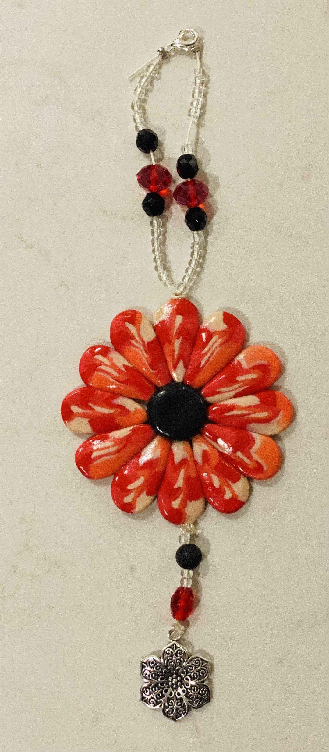 Atlantic Wood N Wares Home & Garden>Home Décor>Kitchen Accessories Red/White/Orange camo Support IWK Foundation with Sofia Daisy Charms! Charm001