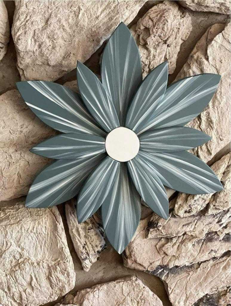 Atlantic Wood N Wares Home & Garden>Home Décor>Wall Decor>Wall Hangings 30x30 Add Elegance to Your Space with Sophisticated Glam  Wooden Flower Art SFSGM001