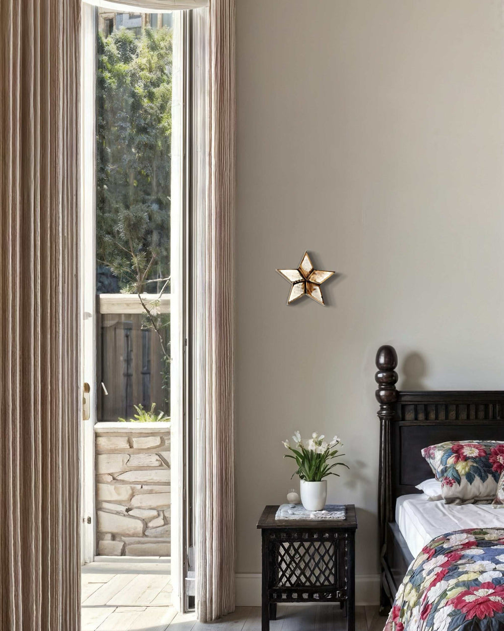 Handcrafted Rustic Wooden Star  Nova Scotia Home Decor