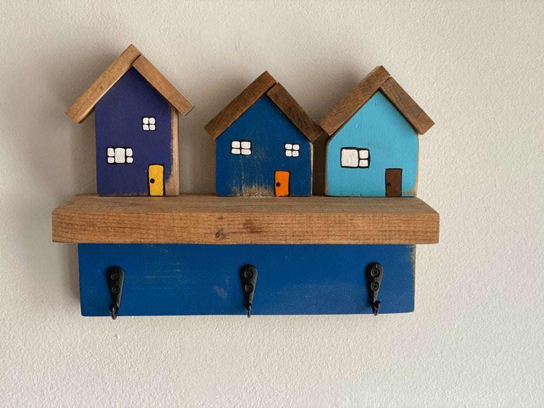  Atlantic Wood N Wares  Home & Garden>Home Décor>Wall Decor>Wall Hangings Organize Your Keys with a Wall Mounted Key Chain Holder