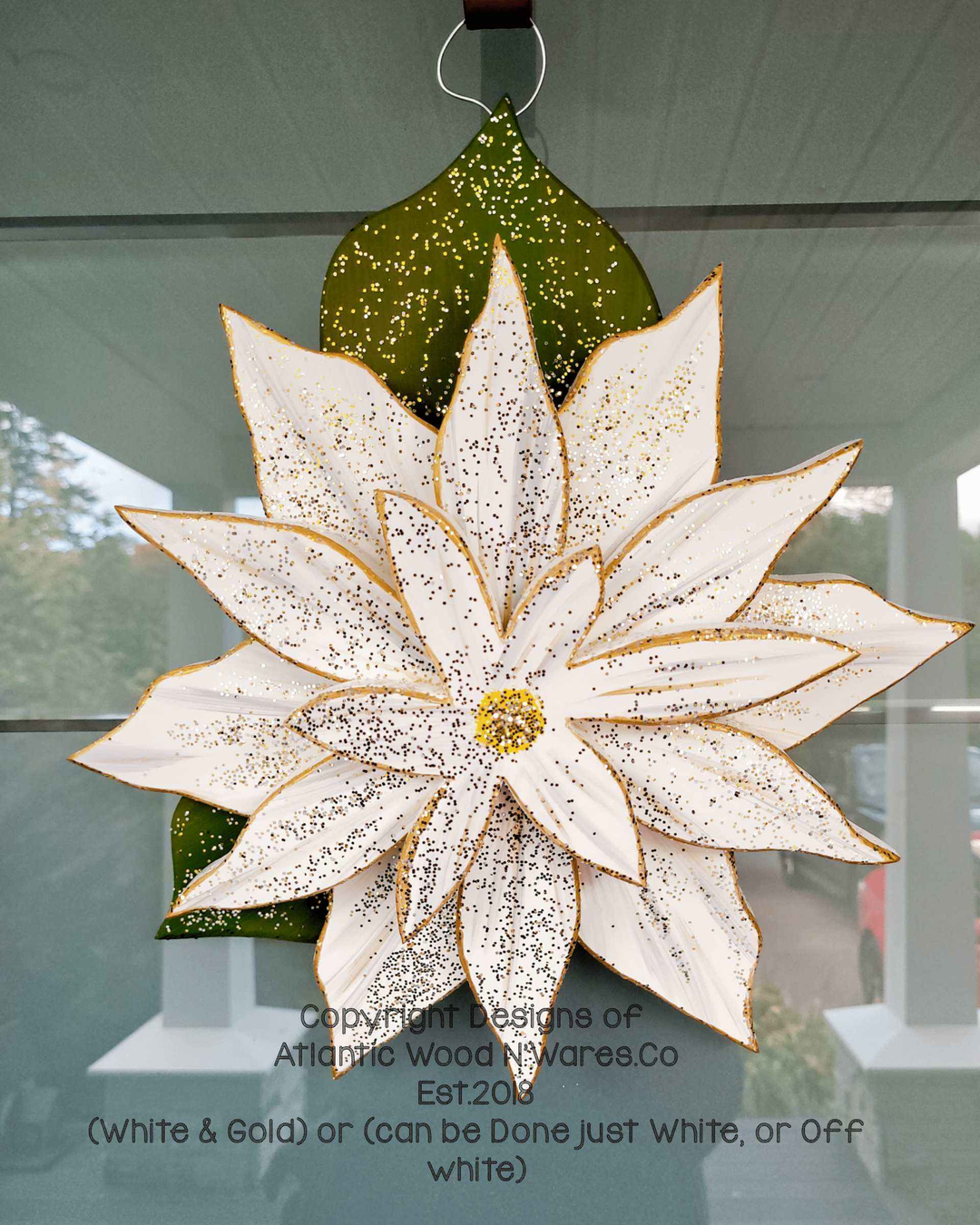 Atlantic Wood N Wares Home & Garden>Home Décor>Wall Decor>Wall Hangings The Poinsettia:A Beautiful and Unique Way to Celebrate the Holiday Season