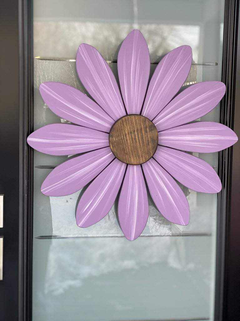 Atlantic Wood N Wares Home & Garden Large / Sofia Purple Symbol of Hope: Sofia Daisy Handmade Art for Sale
