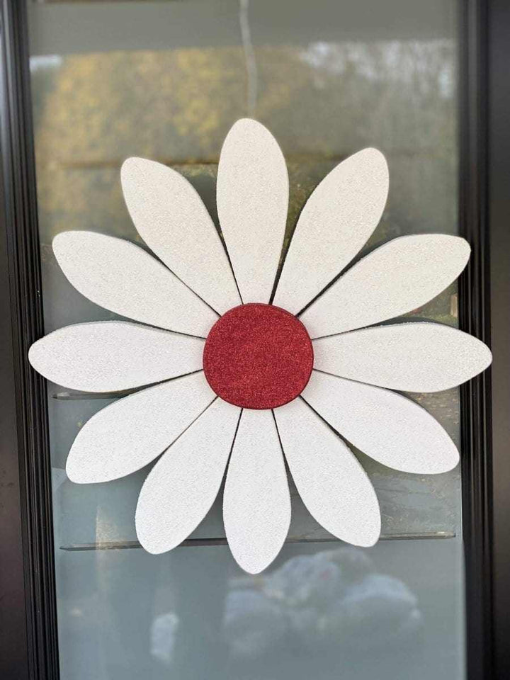 Atlantic Wood N Wares Home & Garden Small / Sofia White / Christmas Symbol of Hope: Sofia Daisy Handmade Art for Sale