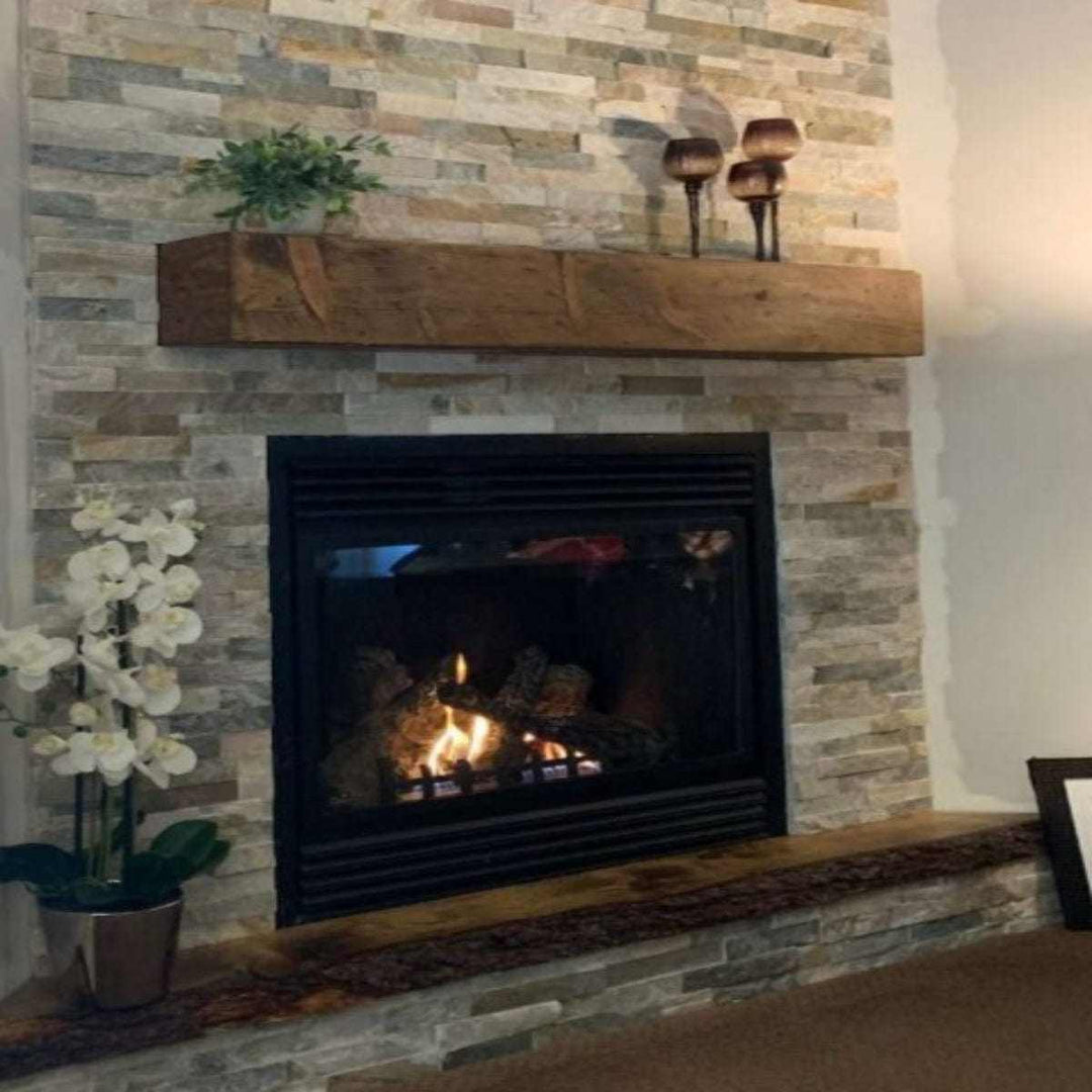  Atlantic Wood N Wares  Home & Garden>Wall Decor>Wall Art>Wall Hangings Handcrafted Rustic Wood Fireplace Mantels