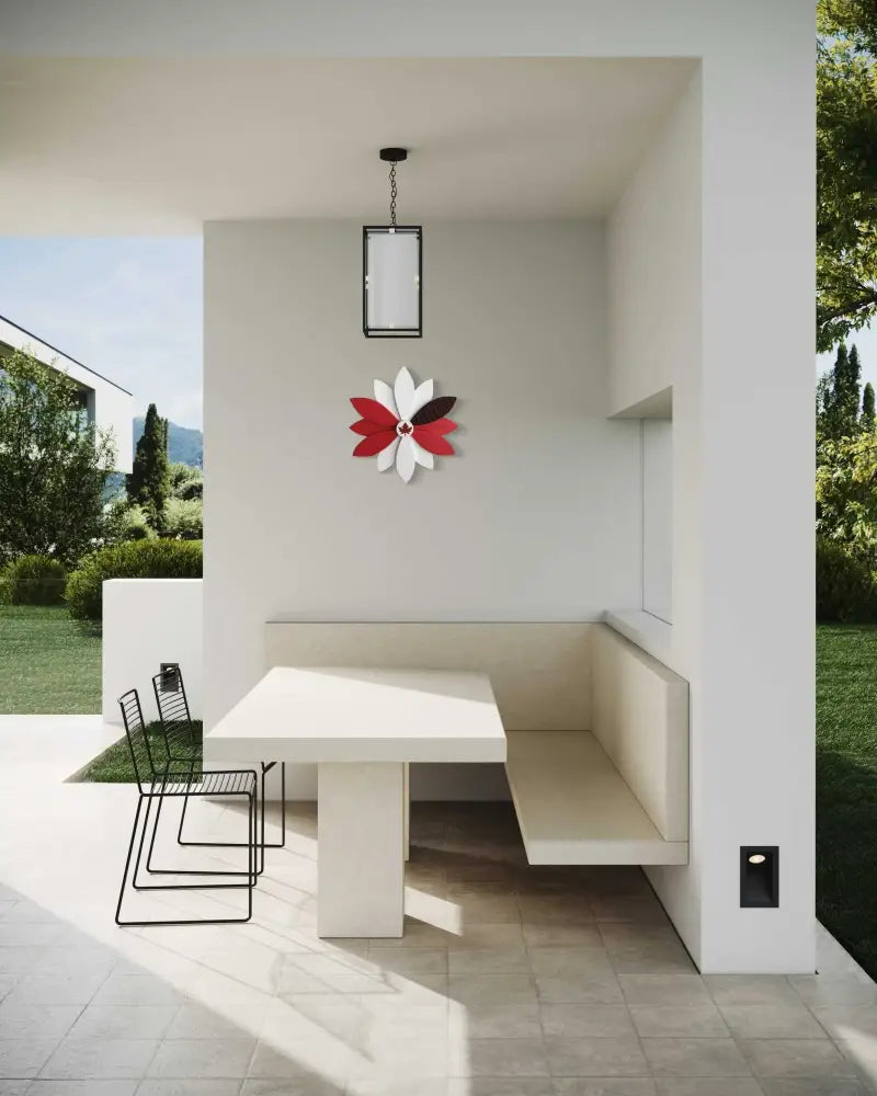 Canadian Wooden Flower Door Decoration | Maple Leaf Art 