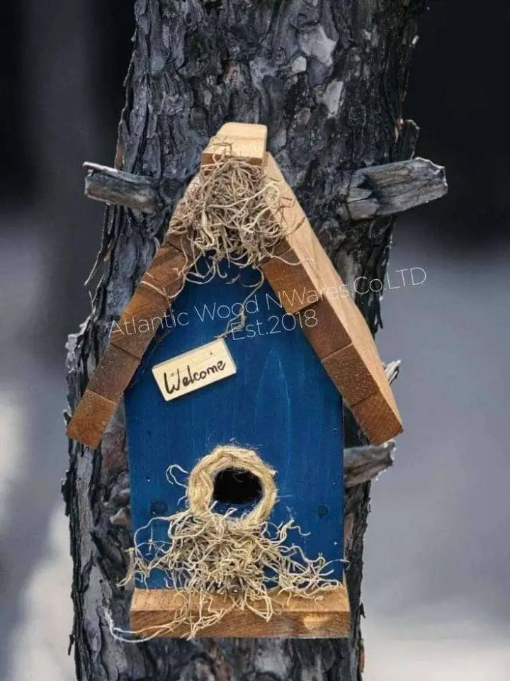 Birdhouses for Outdoor Use: Handcrafted Pine Homes for Birds