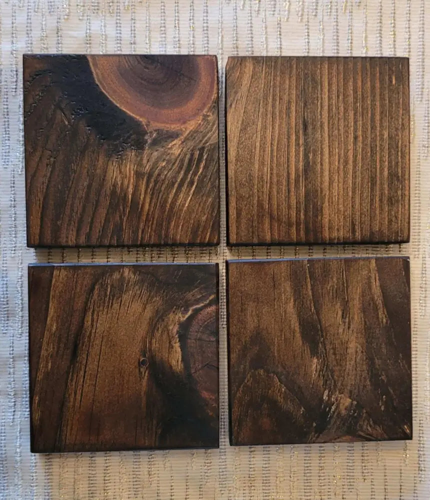 Handcrafted Nova Scotia Wood Coasters - Unique Home Decor
