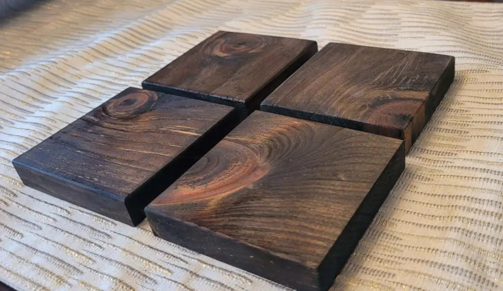 Handcrafted Nova Scotia Wood Coasters - Unique Home Decor