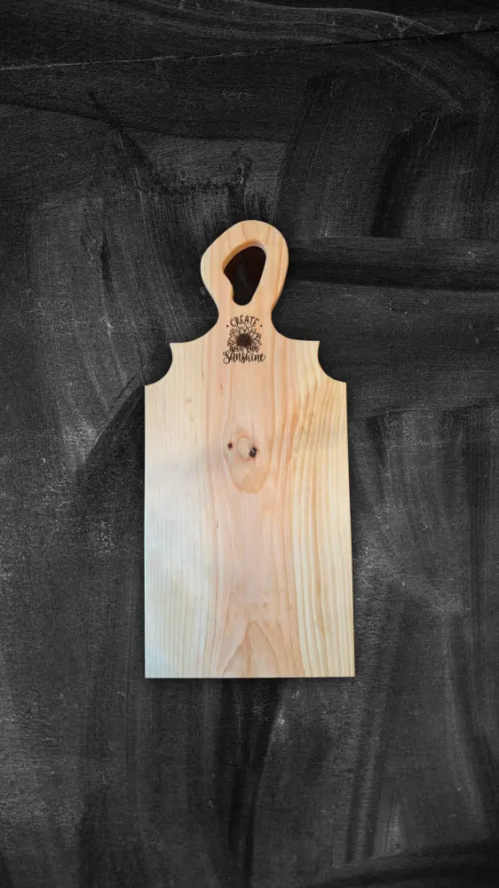 Handcrafted Pine Charcuterie Board | Custom Engraved
