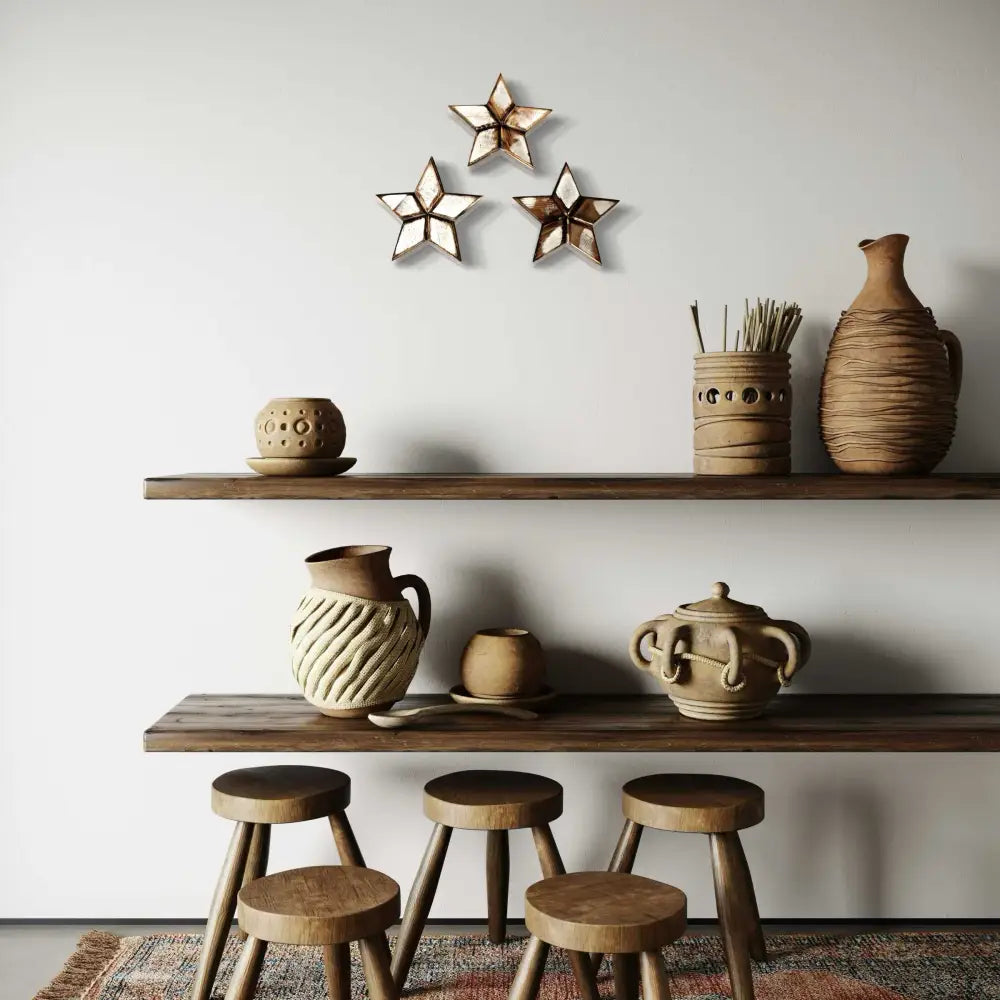 Handcrafted Rustic Wooden Star  Nova Scotia Home Decor