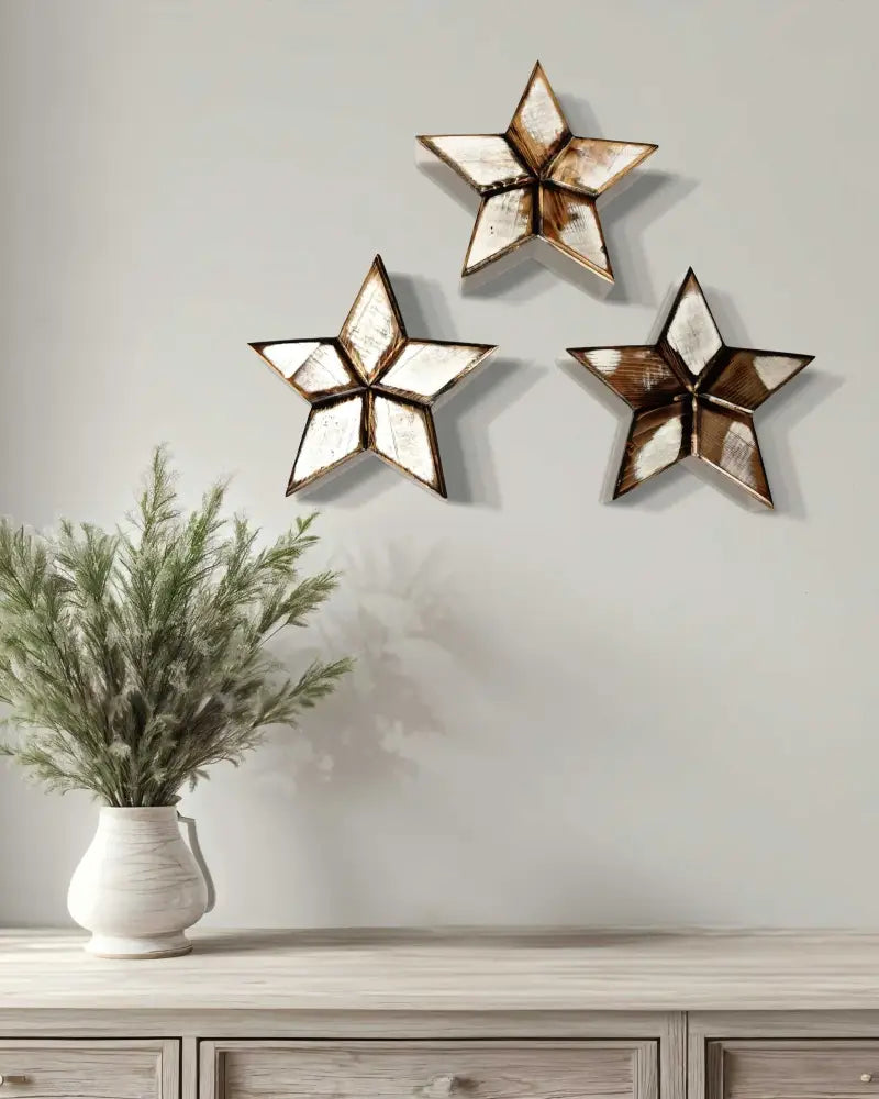 Handcrafted Rustic Wooden Star  Nova Scotia Home Decor