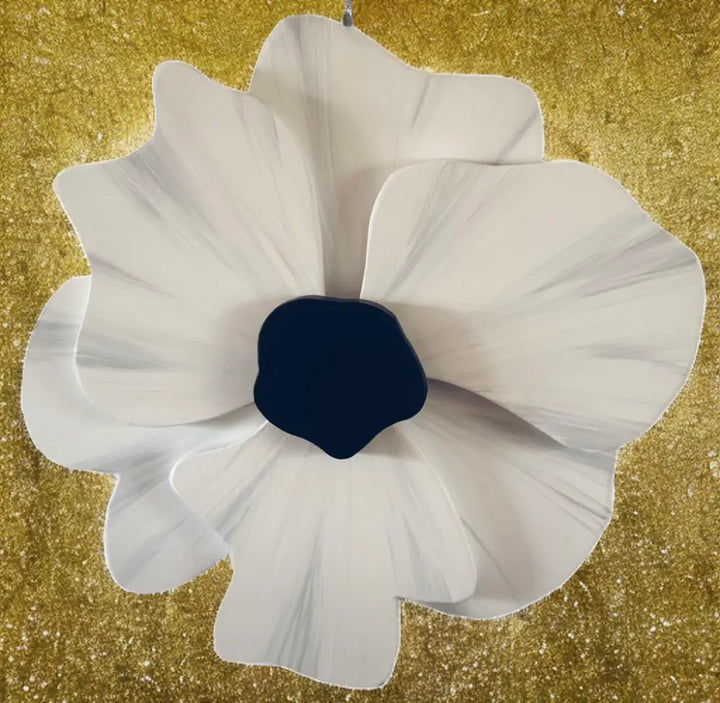 Handcrafted Windflower Door Decoration | Poppy Anemone Art
