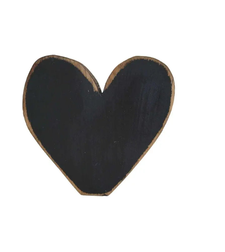 Handcrafted wooden heart with rustic charm and attention to detail, perfect for home decor.
