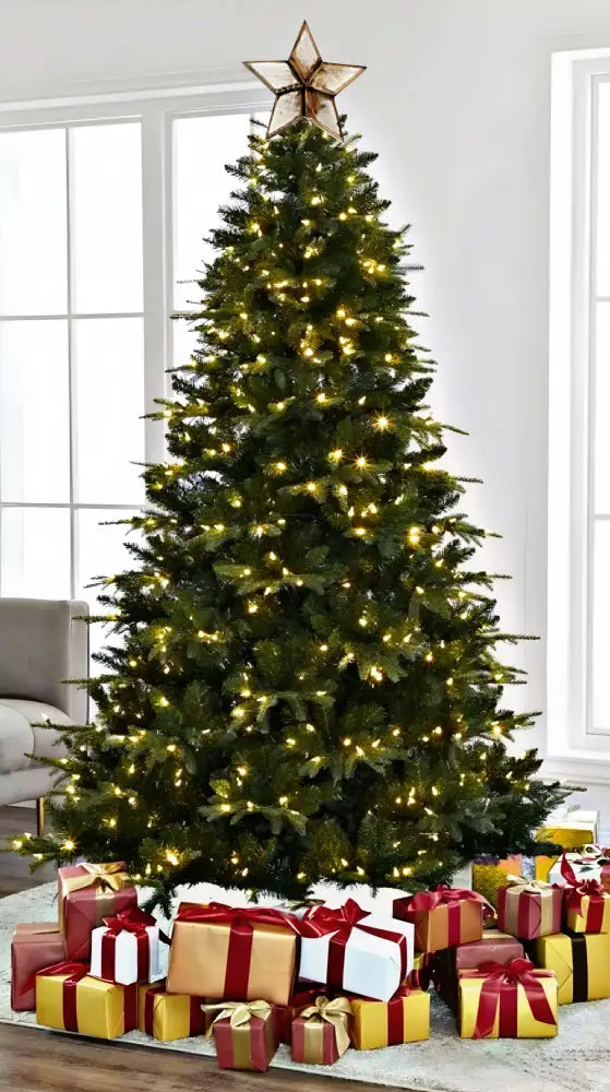 Handcrafted antique wooden star Christmas tree topper by Atlantic Wood N Wares Co LTD.