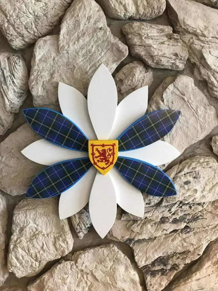 Nova Scotia: Handcrafted Wooden Flower Door Decorations